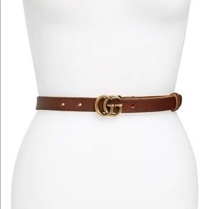 GG LEATHER BELT